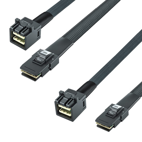 Mini SAS Kabel SFF-8643 zu SFF-8087 0,8 m 12 Gbps 2er-Set