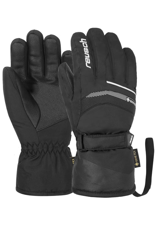 Kinder Winterhandschuhe GORE-TEX wasserdicht Gr. 5 schwarz/weiss