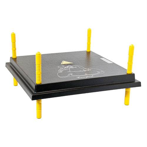 Küken-Wärmeplatte 40x40 cm 38 Watt höhenverstellbar für Geflügel