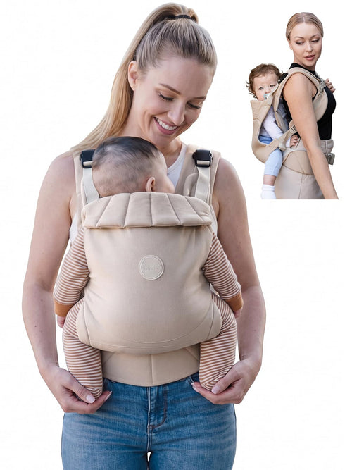 Babytrage ergonomisch M-Sitz 3-20 kg für Neugeborene bis Kleinkind