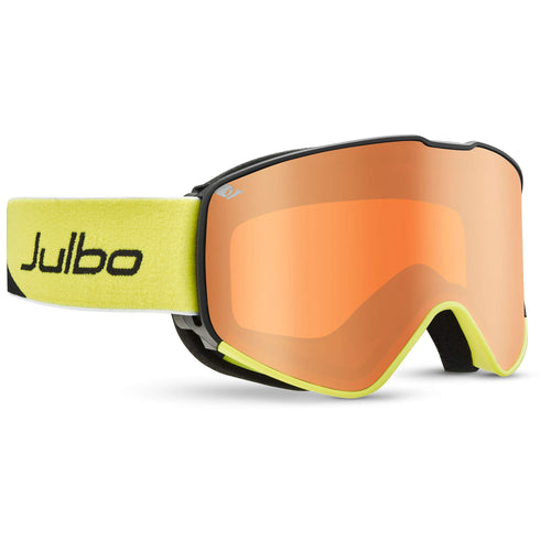 Skibrille Freeride & Ski Alpin Kat. 2-3 Wechselglas Orange-Silber