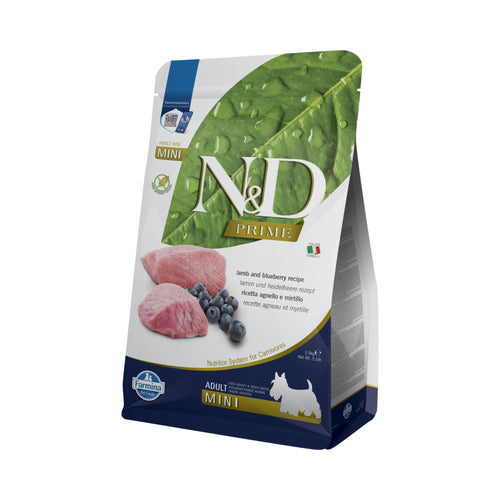 Trockenfutter Hund Mini getreidefrei Lamm & Heidelbeere 2,5 kg
