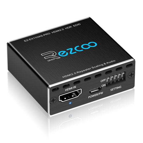 HDMI Audio Extractor 4K 60Hz SPDIF Optisch 3.5mm Stereo EDID Scaler