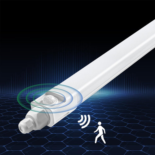 Feuchtraumleuchte LED mit Bewegungsmelder 120cm 36W IP65 4000K