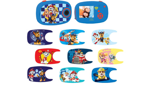 Kinderkamera Paw Patrol 2MP LCD-Display mit Aufklebern blau
