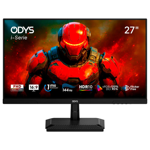 Gaming Monitor 27 Zoll Full HD IPS 144Hz 1ms mit HDR10