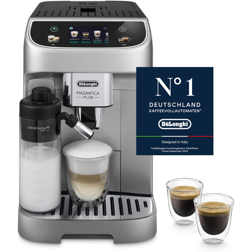 Kaffeevollautomat 18 Getränke LatteCrema Touch-Display Silber/Schwarz