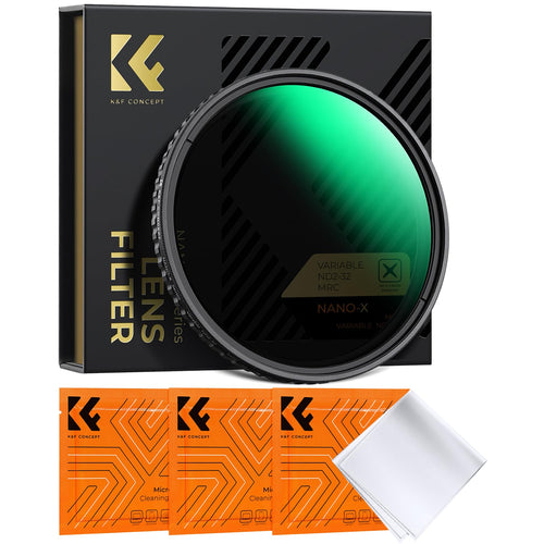 Variabler ND Filter 77mm ND2-ND32 mit Nano-Beschichtung 28-lagig