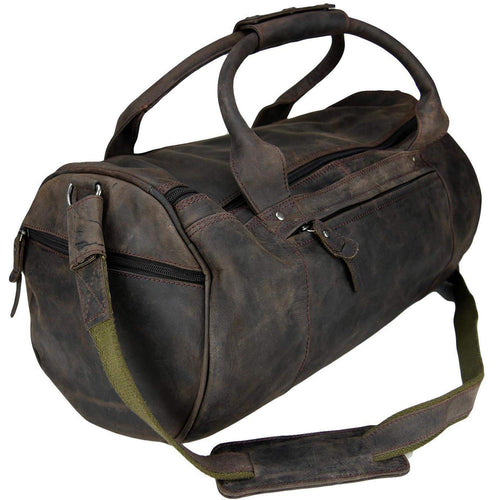 Weekender Reisetasche XXL Rindsleder Vintage Used Look Herren