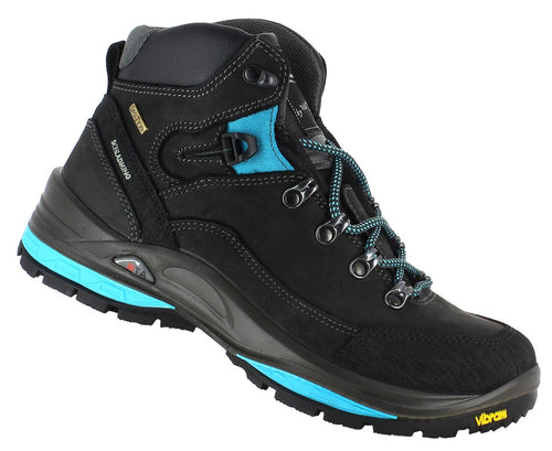 Wanderschuh Damen Nubukleder wasserdicht Vibram EU 36