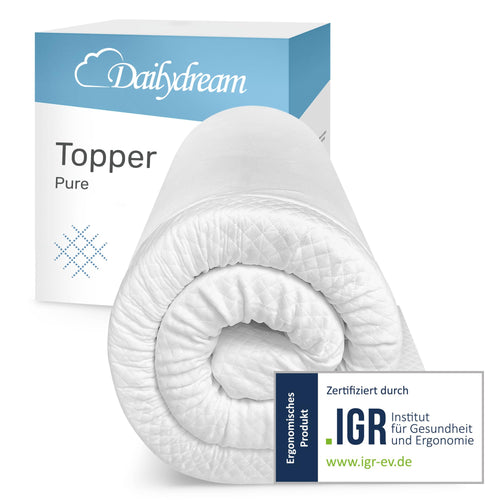 Matratzentopper Memory Foam 140x200 cm 5 cm weich