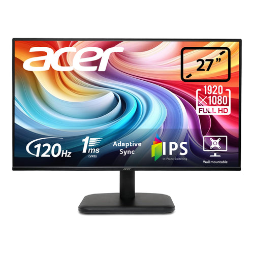 Monitor 27 Zoll Full HD IPS 120Hz mit Adaptive Sync, Zero-Frame