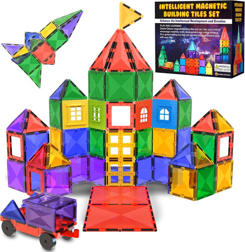 Magnetische Bausteine 57-teilig für Kinder ab 3 Jahren STEM