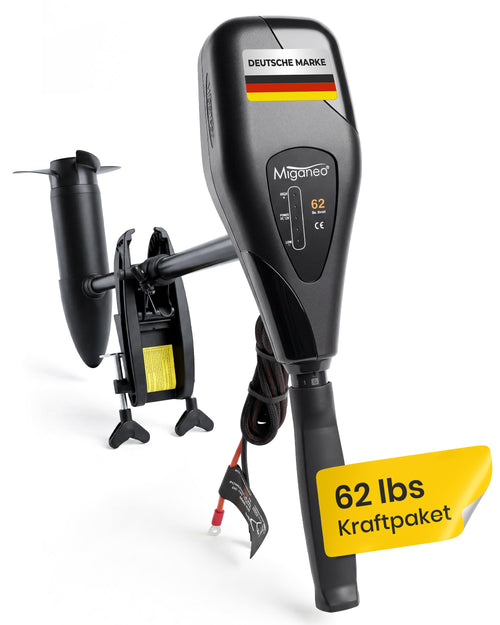 Elektromotor Boot 62 lbs 696 Watt Salzwassertauglich 12V mit LED-Anzeige