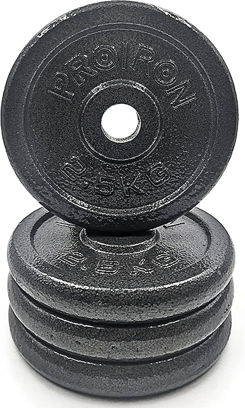 Hantelscheiben Set Gusseisen 25mm Bohrung für Kurz- und Langhantel