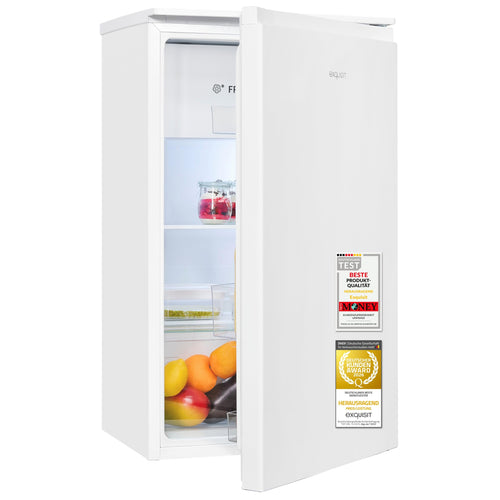 Kühlschrank mit Gefrierfach 82 l Weiss Standgerät für Küche