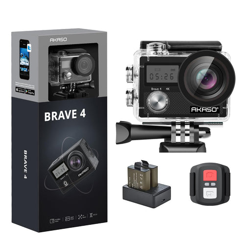 Action Kamera 4K 20MP wasserdicht bis 30m mit Bildstabilisierung