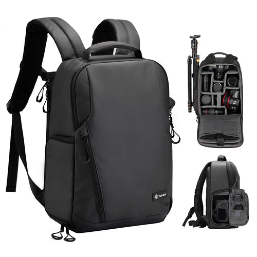 Kamerarucksack wasserdicht 14" Laptopfach 12 Fächer für DSLR