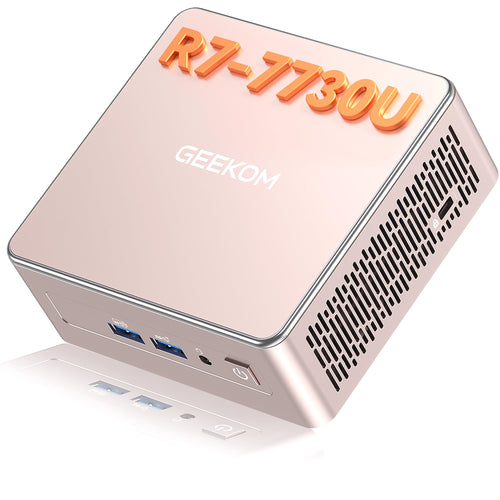 Mini PC AMD Ryzen 7 7730U 16GB DDR4 512GB SSD Vierfach-Display