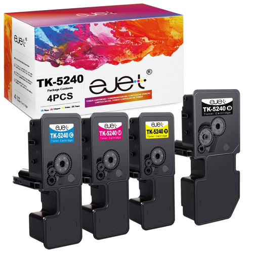 Toner-Set kompatibel für Kyocera TK-5240 CMYK 4er-Pack