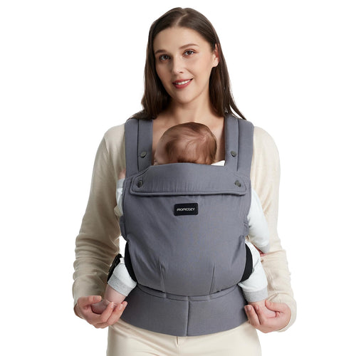 Babytrage 100% Baumwolle OEKO-TEX ab Geburt bis 20 kg