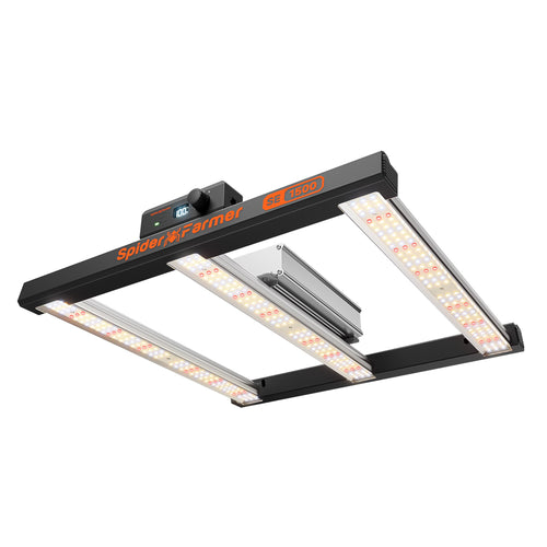 LED Pflanzenlampe 150W Vollspektrum mit App-Steuerung 60x60cm