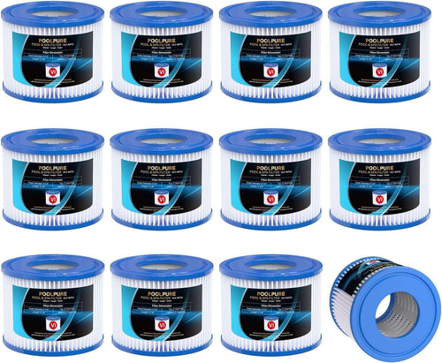 Whirlpool Filterkartusche Typ VI 90352E 12er-Set für Spa und Pool