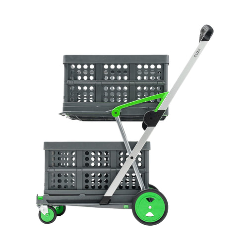 Klappmobil mit 2 Faltboxen klappbar 52x36 cm Apfelgrün