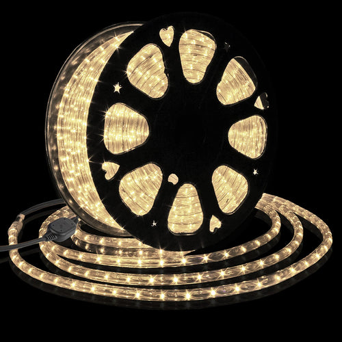 LED Lichterschlauch 30m Warmweiss 1080 LEDs IP65 für Aussen