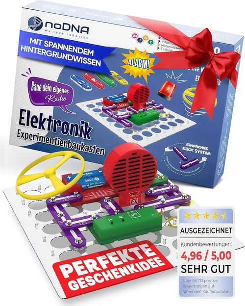 Elektronik Baukasten Kinder 300 Experimente MINT ab 8 Jahren