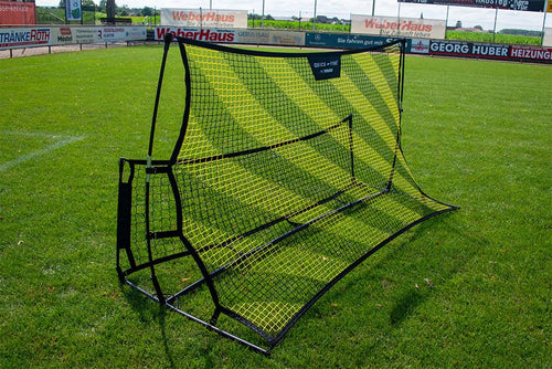 Fussball Rebounder 2-in-1 Trainingsnetz 200x120 cm für Garten