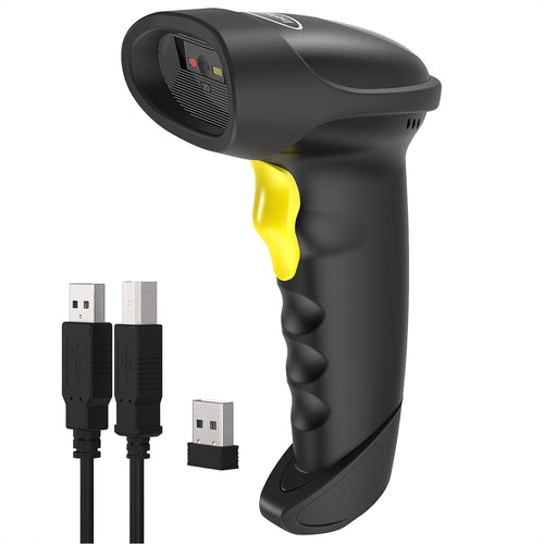 Barcode Scanner Bluetooth 1D/2D/QR kabellos 3-in-1 Verbindung