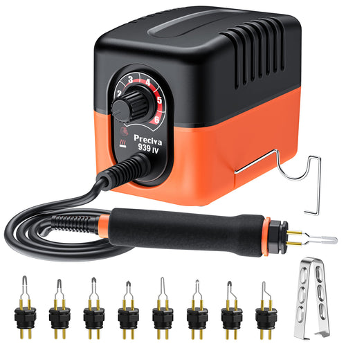 Brandmalerei Set 23W mit 8 Spitzen einstellbare Temperatur 250–600°C