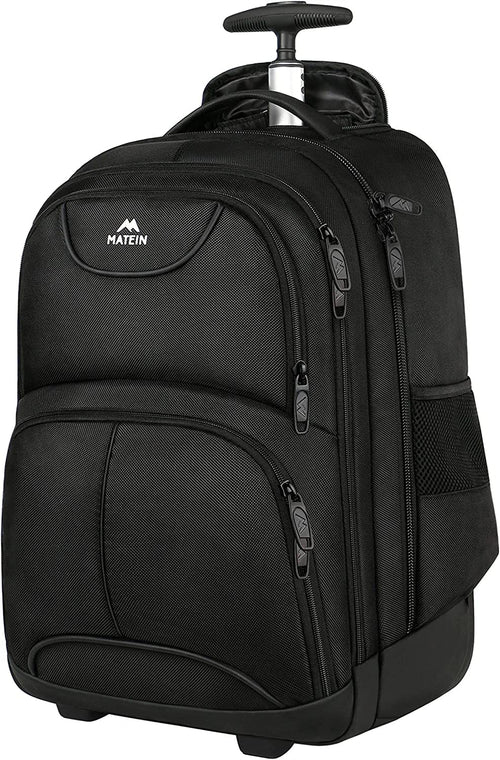 Rollrucksack Business 45L für Laptops bis 18 Zoll, schwarz