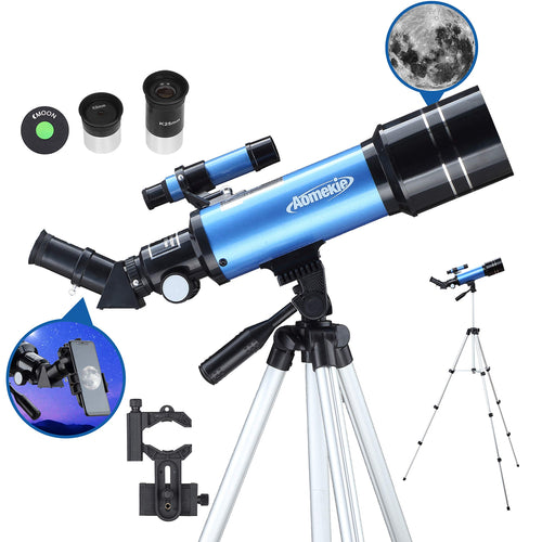 Refraktor-Teleskop 70mm Öffnung 400mm für Kinder und Einsteiger