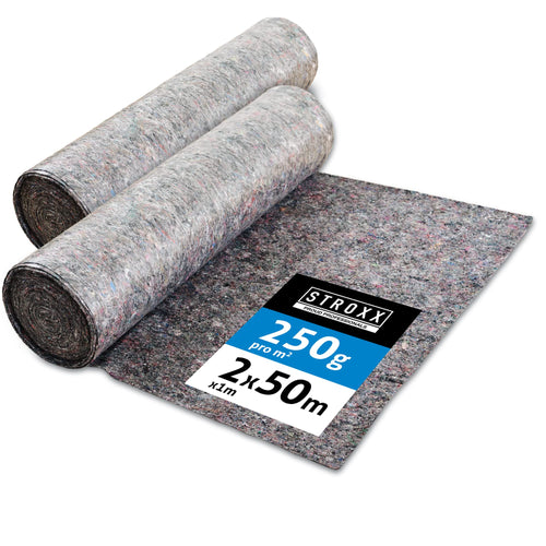 Malervlies 250g/m² mit PE Anti-Rutsch-Beschichtung 2x50m