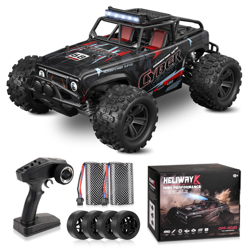 RC Auto 4WD 1:18 Offroad 40 km/h mit 2 Akkus 60 Min Fahrspass