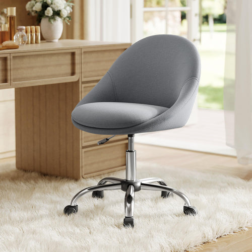 Bürostuhl ohne Armlehne ergonomisch höhenverstellbar bis 110 kg
