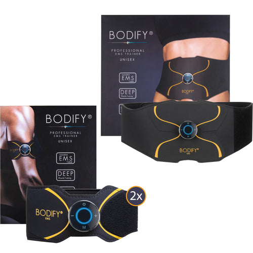 EMS Trainingsset 3-in-1 Ganzkörper Muskelstimulator Bauch Arm Bein