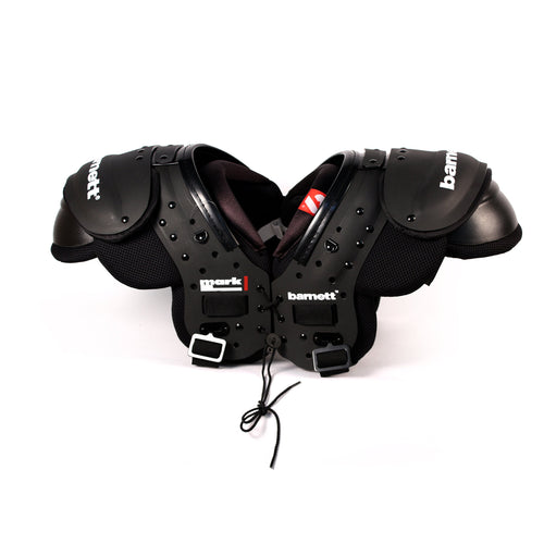 American Football Schulterpolster QB-WR-DB ABS-Schale Grösse XL
