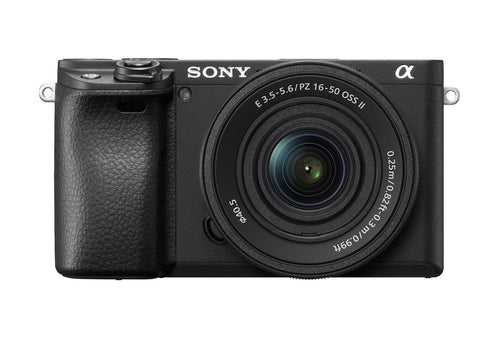 Systemkamera APS-C 24,2 MP 4K mit 16-50 mm Objektiv, Schwarz