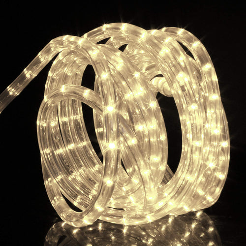 LED Lichterschlauch Aussen 14m Warmweiss IP65 504 LEDs
