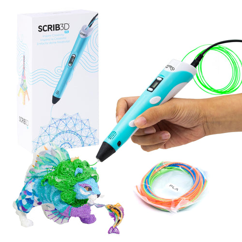 3D-Druckstift mit Display, stufenloser Geschwindigkeit, PLA/ABS