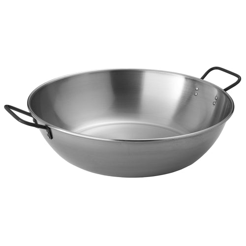 Outdoor Wok Pfanne 60 cm Stahlblech für Grill und offenes Feuer