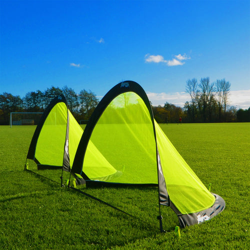 Pop-Up Fussballtore Paar 1,2m wetterfest faltbar für Garten