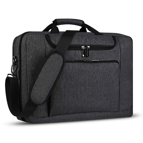 Laptoptasche 17-17,3 Zoll Herren Aktentasche Dunkelgrau Geschäftsreise