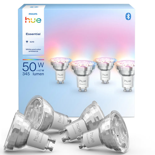 Smart LED GU10 Spots Weiss 4er-Pack dimmbar App-steuerbar