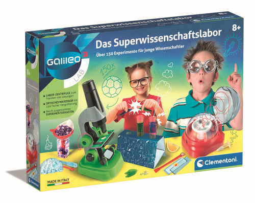 Chemie-Experimentierkasten Kinder ab 8 Jahren 150 Versuche mit Mikroskop
