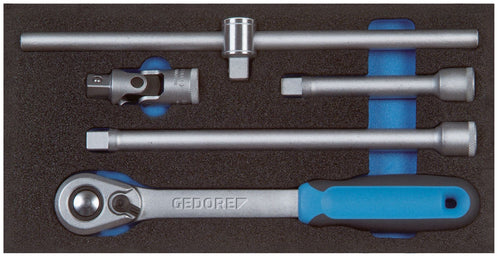 Steckschlüsseleinsatz-Modul 1/2" Check-Tool 1/3-Modul Werkzeugwagen
