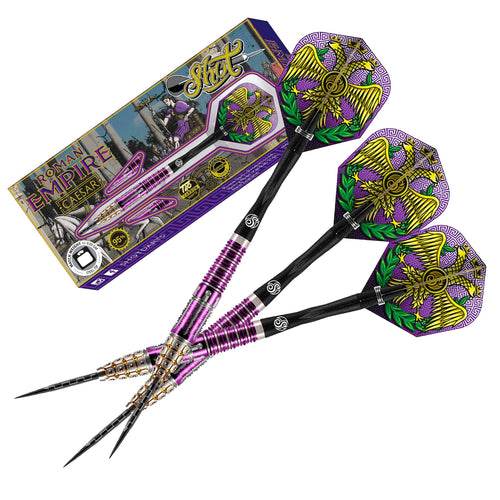 Steeldart 95% Tungsten Torpedo-Form 25g Roman Empire Caesar